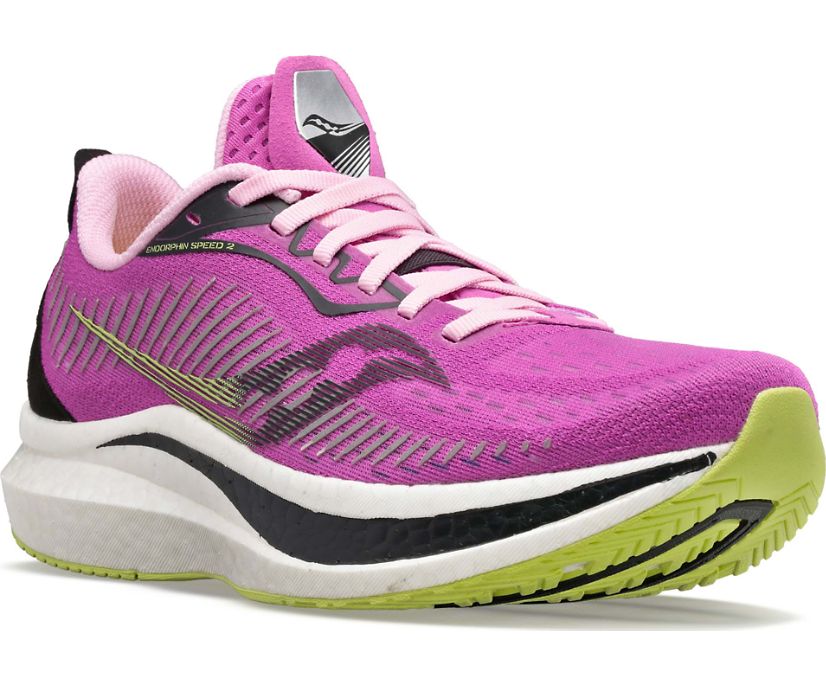 Saucony Endorphin Speed 2 Women's Running Shoes Pink | Canada 124ZUTG